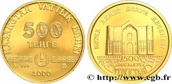 KAZAKHSTAN 500 Tenge Proof 1500 ans du Turkestan 2000  MS 