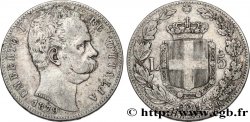 ITALIE 5 Lire Humbert Ier 1879 Rome
