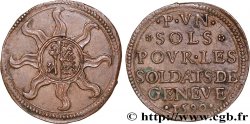 SCHWEIZ - REPUBLIK GENF Sol 1590 Genève VZ 
