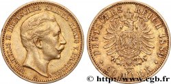 ORO, PALADIO Y PLATINO INVERSIÓN 20 Mark Guillaume II 1889 Berlin