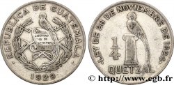 GUATEMALA 1/4 Quetzal 1929  MBC 