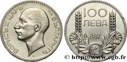 BULGARIE 100 Leva Boris III 1937 Kremnica TTB+ 