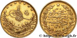 TURQUíA 50 Kurush Sultan Mohammed V Resat AH 1327 An 2 (1910) Constantinople