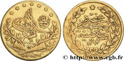 TURKEY 50 Kurush en or Sultan Abdülhamid II AH 1293 an 18 (1893) Constantinople