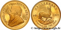 SOUTH AFRICA 1 Krugerrand Paul Kruger Proof 1989 Prétoria MS 