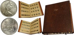 FIDJI Classeur ensemble 94 monnaies 1934-1969 1934-1969  TTB 