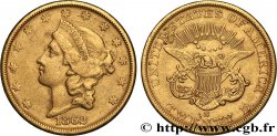 ÉTATS-UNIS D AMÉRIQUE 20 Dollars  Liberty  1862 San Francisco fSS/SS 