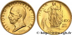 ITALIEN 100 Lire, an IX 1931 Rome