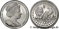 BRITISH VIRGIN ISLANDS 1 Dollar Proof 400e anniversaire de la fondation de Jamestown 2007 Pobjoy Mint