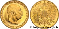 AUTRICHE 100 Corona François Joseph 1915 Vienne SPL 