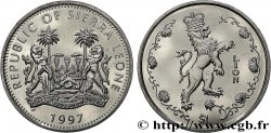 SIERRA LEONE 1 Dollar Proof Lion 1997 Pobjoy Mint