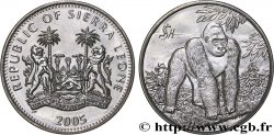 SIERRA LEONA 1 Dollar Proof gorille 2005 Pobjoy Mint