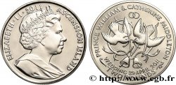 ASCENSION ISLAND 2 Pounds Proof Mariage du prince William et de Catherine Middleton 2011 Pobjoy Mint