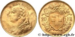 INVESTMENT GOLD 20 Francs or  Vreneli   1935 Berne