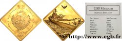 PALAU 500 Dollars Proof Cuirassé USS Missouri 2008 