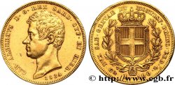 ITALIEN - KÖNIGREICH SARDINIEN 100 Lire Charles-Albert 1834 Gênes