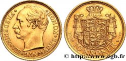 DENMARK 10 Kroner Frédéric VIII 1908 Copenhague