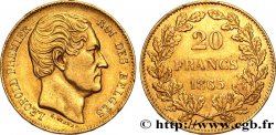 BELGIEN 20 Francs Léopold Ier 1865 Bruxelles