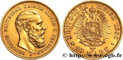 GERMANY - PRUSSIA 10 Mark Frédéric III  1888 Berlin