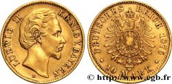 ALEMANIA - BAVIERA 10 Mark Louis II 1875 Münich