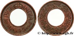BRITISCH-INDIEN 1 Pice 1945 Calcutta VZ 