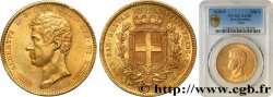 ITALIA - REINO DE CERDEÑA  - CARLO ALBERTO 100 Lire 1835 Turin