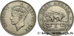 EAST AFRICA 1 Shilling Georges VI 1950 Heaton - H
