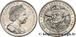 FALKLANDINSELN 1 Crown Proof Robert Baden-Powell 2007 Pobjoy Mint