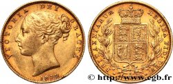 AUSTRALIA - VICTORIA 1 Souverain type écu couronné 1879 Sydney