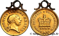 ROYAUME-UNI 1/3 Guinée Georges III 1809 