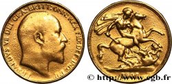 ROYAUME-UNI 2 Livres (Two Pounds) Edouard VII 1902 Londres