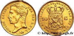 NETHERLANDS 10 Gulden ou 10 Florins en or guillaume Ier 1825 Bruxelles