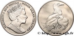 BRITISH INDIAN OCEAN TERRITORY 2 Pounds Proof Élisabeth II - Fou à pieds rouges 2019 Pobjoy Mint