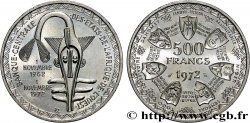 ÉTATS DE L AFRIQUE DE L OUEST (BCEAO) 500 Francs BCEAO 1972 Paris SPL 