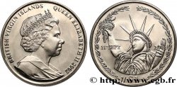 BRITISH VIRGIN ISLANDS 1 Dollar Proof Commémoration des attentats du 11 septembre 2001 2002 Pobjoy Mint
