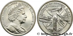 BRITISH VIRGIN ISLANDS 1 Dollar Proof Centenaire du vol motorisé 2003 Pobjoy Mint