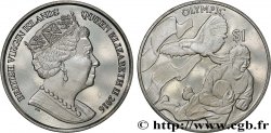 ÎLES VIERGES BRITANNIQUES 1 Dollar Proof Jeux Olympiques de Rio - Rugby à 7 2016 Pobjoy Mint