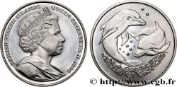 BRITISH VIRGIN ISLANDS 1 Dollar Proof Dauphins 2008 Pobjoy Mint