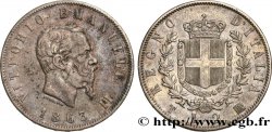 ITALY 2 Lire Victor-Emmanuel II 1863 Turin