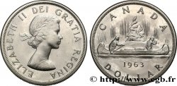 CANADA 1 Dollar Proof Elisabeth II 1963  SPL 