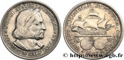 ÉTATS-UNIS D AMÉRIQUE 1/2 Dollar Exposition Colombienne de Chicago 1892 Philadelphie TTB 
