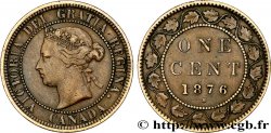 CANADA 1 Cent Victoria 1876 Heaton BB 