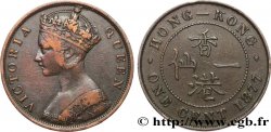 HONG-KONG 1 Cent Victoria 1877 