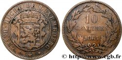 LUXEMBOURG 10 Centimes 1865 Paris TB+ 