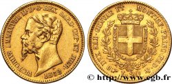 ITALY - KINGDOM OF SARDINIA - VICTOR-EMMANUEL II 20 Lire  1852 Turin