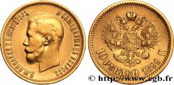 RUSSIA 10 Roubles Nicolas II 1899 Saint-Petersbourg