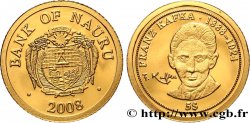 NAURU 5 Dollars Proof Franz Kafka 2008 