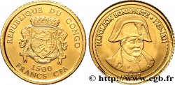 REPUBBLICA DEL CONGO 1500 Francs CFA Proof Napoléon Bonaparte 2007 