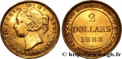 TERRE-NEUVE (NEW FOUNDLAND) - VICTORIA 2 Dollars 1882 Heaton