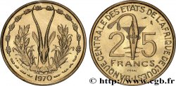 STATI DI L  AFRICA DE L  OVEST Essai de 25 Francs BCEAO 1970 Paris